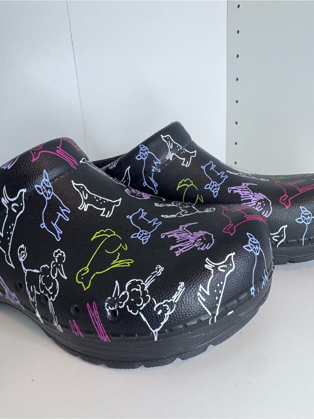 Dansko Kane Puppies Dog Print EVA Clogs Women’s 37
